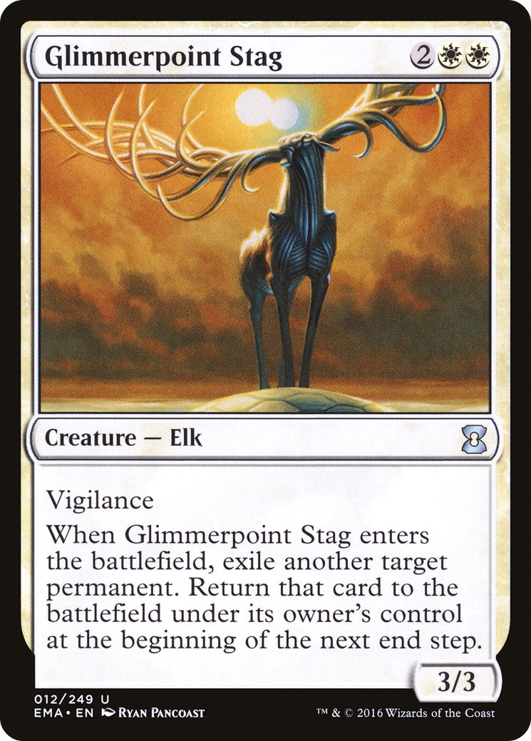 Glimmerpoint Stag (EMA-012)  Foil - Eternal Masters