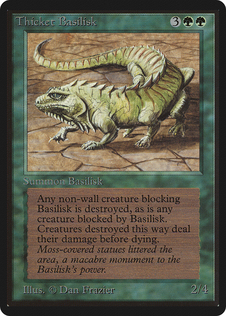 Thicket Basilisk (LEB-) - Limited Edition Beta