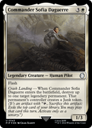 Commander Sofia Daguerre (Surge Foil) (PIP-543)  Foil - Fallout