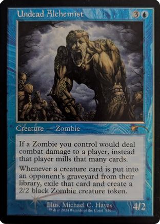 Undead Alchemist (Retro Frame) (SLD-836)  Foil - Secret Lair Drop Series