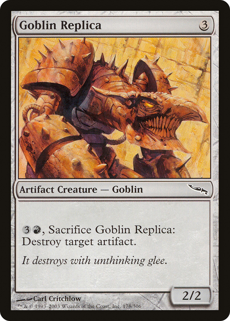 Goblin Replica (MRD-178)  Foil - Mirrodin