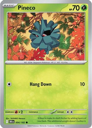 Pineco 004/182  SV10 Destined Rivals