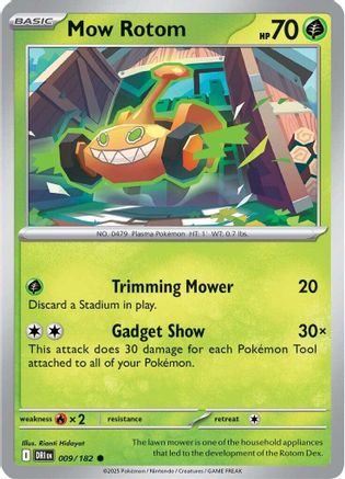 Mow Rotom 009/182  SV10 Destined Rivals