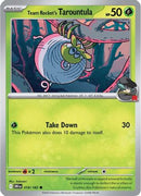 Team Rocket's Tarountula 019/182 - Reverse Holofoil SV10 Destined Rivals