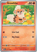 Growlithe 027 - Reverse Holofoil SV10 Destined Rivals