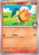 Ethan's Cyndaquil 032  SV10 Destined Rivals