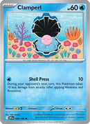 Clamperl 054/182 - Reverse Holofoil SV10 Destined Rivals