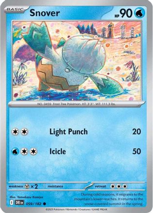 Snover 059 - Reverse Holofoil SV10 Destined Rivals