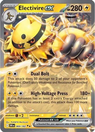Electivire ex 069/182 - Holofoil SV10 Destined Rivals