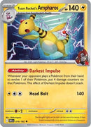 Team Rocket's Ampharos 074 - Reverse Holofoil SV10 Destined Rivals