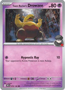 Team Rocket's Drowzee 079 - Reverse Holofoil SV10 Destined Rivals