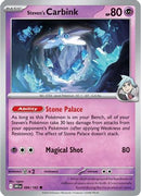 Steven's Carbink 086 - Reverse Holofoil SV10 Destined Rivals