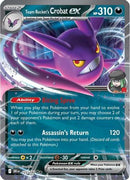 Team Rocket's Crobat ex 122/182 - Holofoil SV10 Destined Rivals