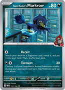 Team Rocket's Murkrow 127/182  SV10 Destined Rivals