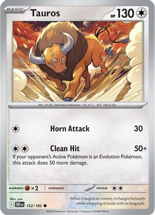 Tauros 152/182  SV10 Destined Rivals