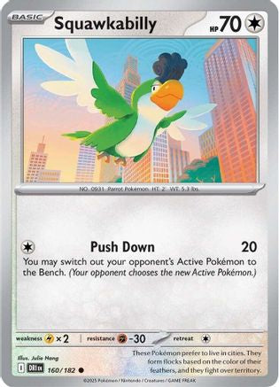 Squawkabilly 160/182  SV10 Destined Rivals