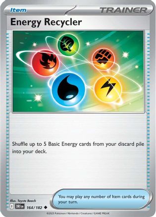 Energy Recycler 164  SV10 Destined Rivals