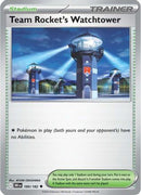 Team Rocket's Watchtower 180 - Reverse Holofoil SV10 Destined Rivals