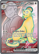 Team Rocket's Persian ex 219/182 - Holofoil SV10 Destined Rivals