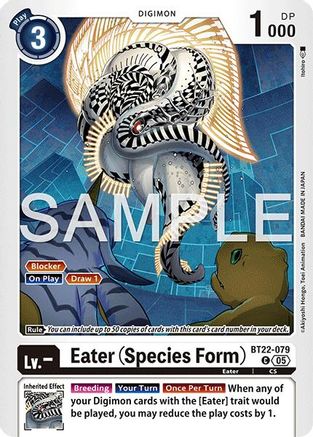 Eater [BT22-079] (Species Form) [Cyber Eden]