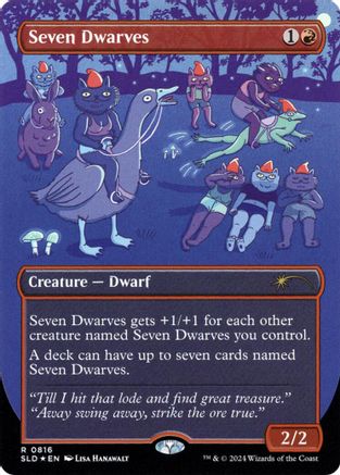Seven Dwarves (0816) (SLD-816)  - Secret Lair Drop Series