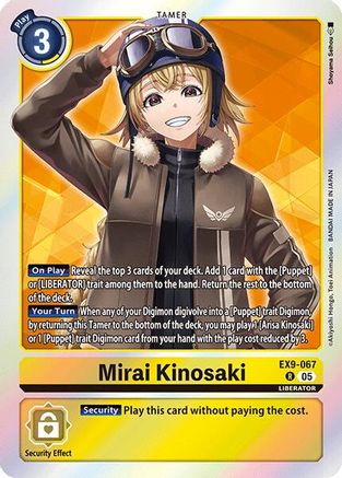 Mirai Kinosaki (EX9-067) - Versus Monsters Foil