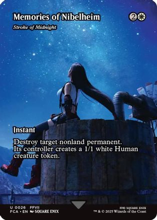 Memories of Nibelheim - Stroke of Midnight (Showcase) (FCA-026) - FINAL FANTASY: Through the Ages