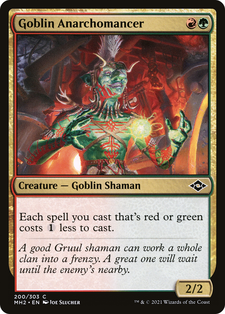 Goblin Anarchomancer (MH2-200)  Foil - Modern Horizons 2