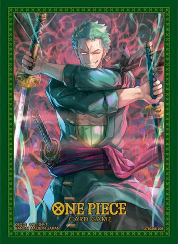 One Piece Card Game Official Sleeves - Zoro
