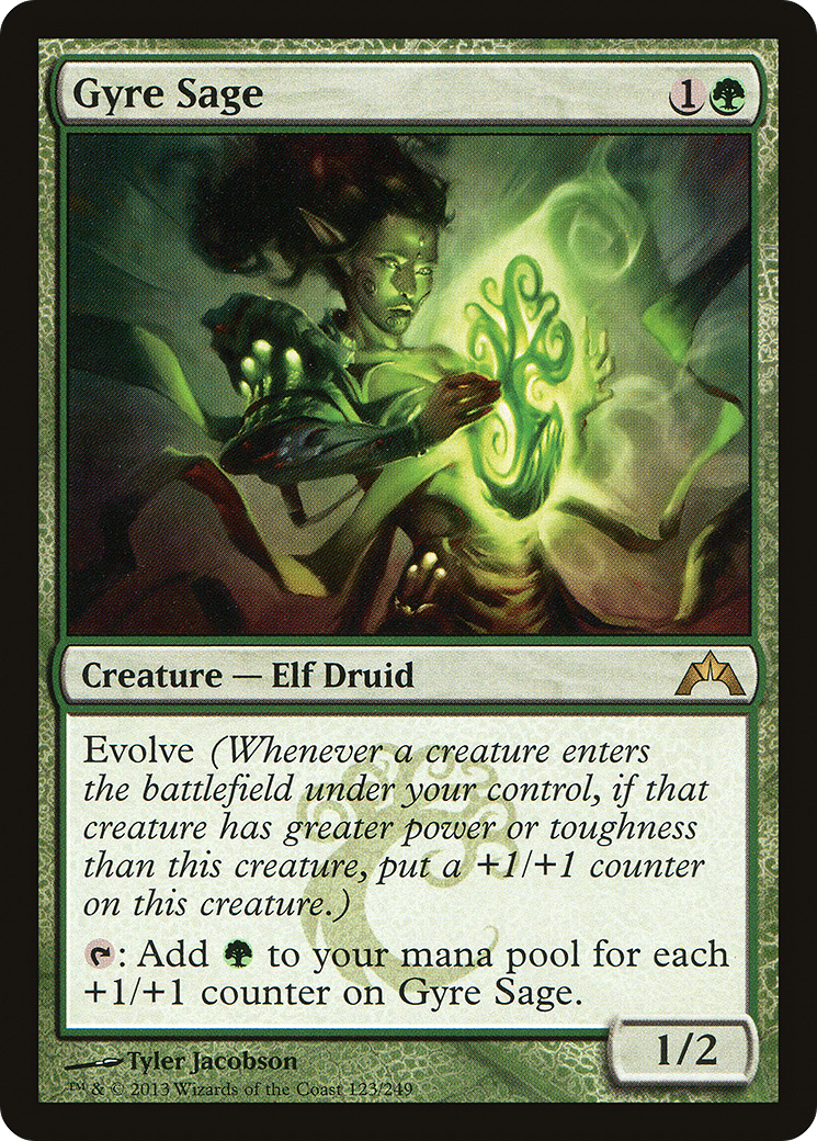 Gyre Sage (GTC-123)  Foil - Gatecrash