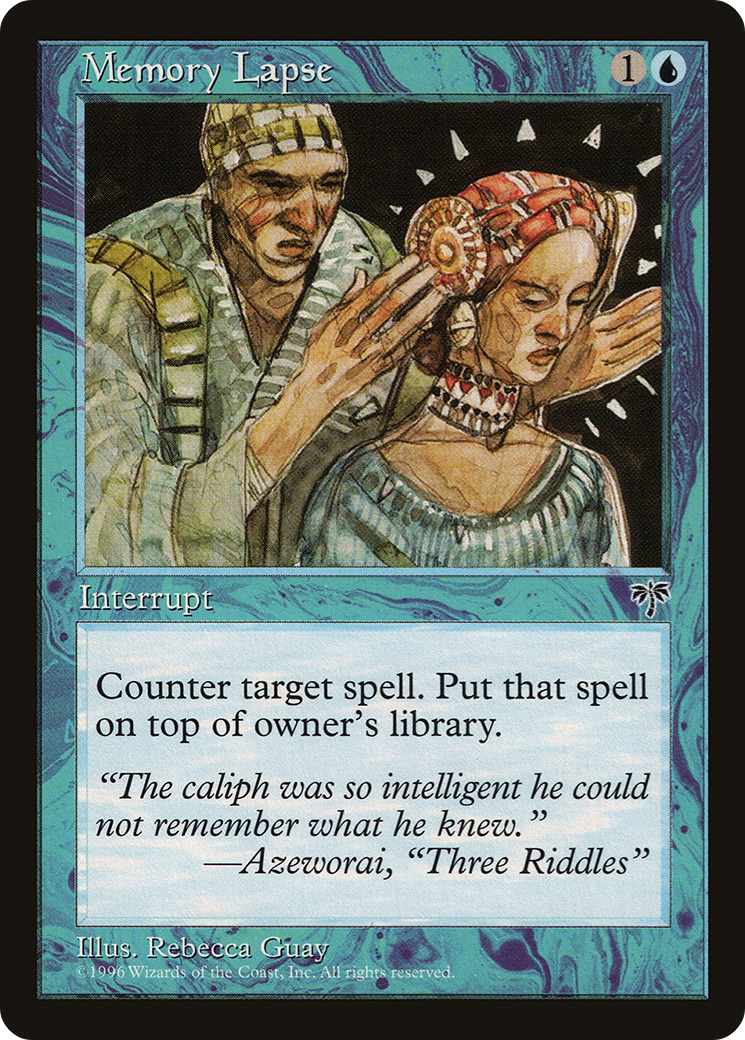 Memory Lapse (MIR-) - Mirage