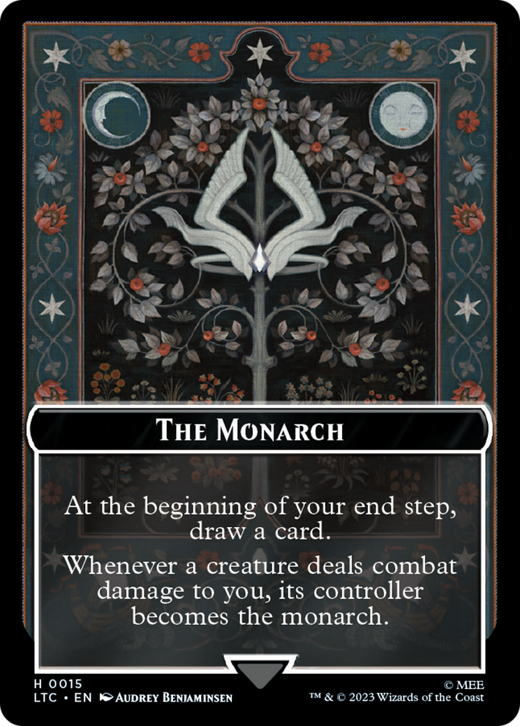 The Monarch (TLTC-015)  - Tales of Middle-earth Commander Tokens