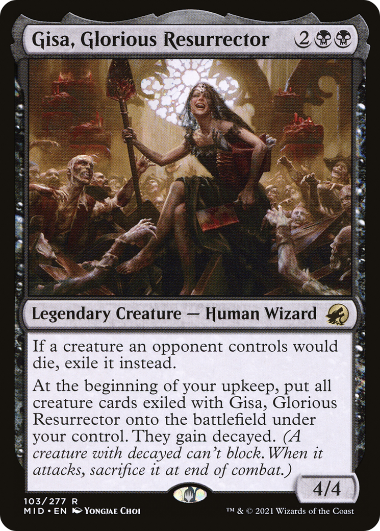 Gisa, Glorious Resurrector (MID-103)  - Innistrad: Midnight Hunt