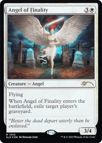 Angel of Finality (SLD-1342)  Foil - Secret Lair Drop