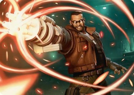 Barret Wallace Art Card (AAFIN-008) - Art Series: FINAL FANTASY