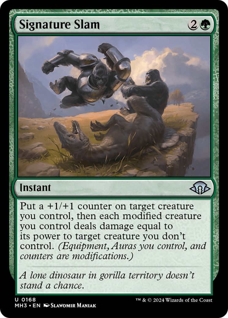 Signature Slam (MH3-168)  Foil - Modern Horizons 3
