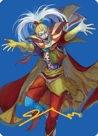 Kefka, Court Mage Art Card (Gold-Stamped Signature) (AAFIN-046) - Art Series: FINAL FANTASY