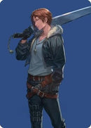 Squall, SeeD Mercenary Art Card (AAFIN-047) - Art Series: FINAL FANTASY