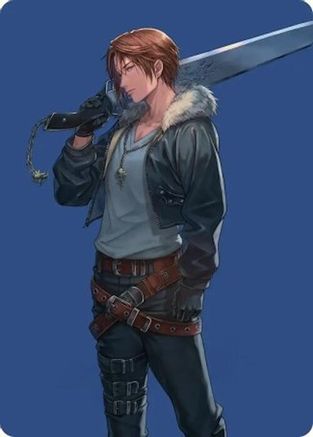 Squall, SeeD Mercenary Art Card (AAFIN-047) - Art Series: FINAL FANTASY