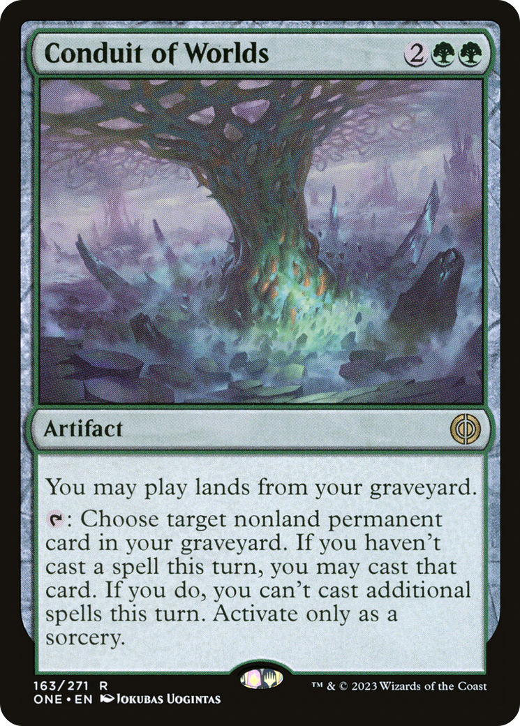 Conduit of Worlds (ONE-163)  - Phyrexia: All Will Be One