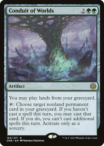 Conduit of Worlds (ONE-163)  - Phyrexia: All Will Be One