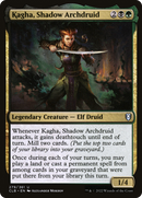 Kagha, Shadow Archdruid (CLB-279)  Foil - Commander Legends: Battle for Baldur's Gate