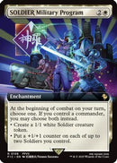SOLDIER Military Program (Extended Art) (FIC-108)  Foil - Commander: FINAL FANTASY