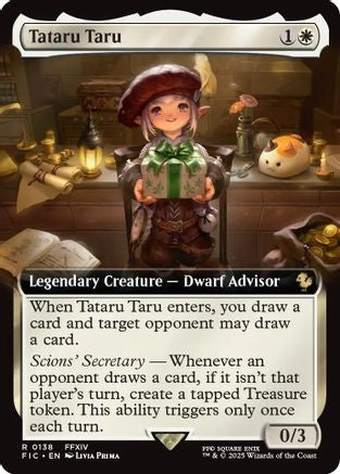 Tataru Taru (Extended Art) (FIC-138)  - Commander: FINAL FANTASY