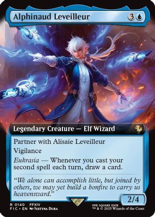 Alphinaud Leveilleur (Extended Art) (FIC-140)  Foil - Commander: FINAL FANTASY