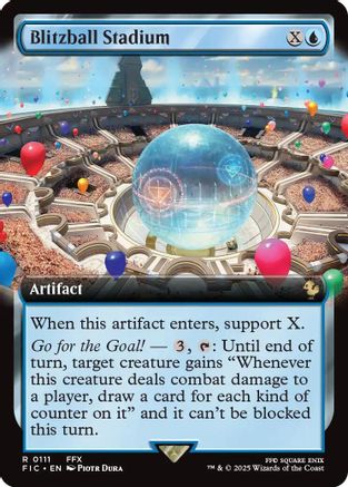 Blitzball Stadium (Extended Art) (FIC-111)  Foil - Commander: FINAL FANTASY