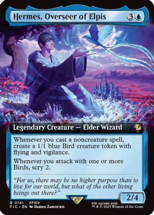Hermes, Overseer of Elpis (Extended Art) (FIC-141)  - Commander: FINAL FANTASY