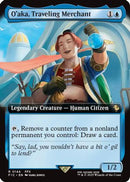 O'aka, Traveling Merchant (Extended Art) (FIC-144)  Foil - Commander: FINAL FANTASY