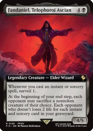 Fandaniel, Telophoroi Ascian (Extended Art) (FIC-146)  - Commander: FINAL FANTASY