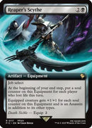 Reaper's Scythe (Extended Art) (FIC-117) - Commander: FINAL FANTASY Foil